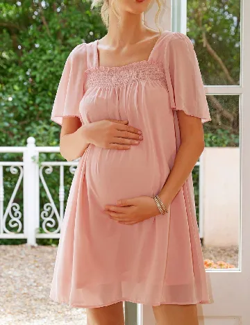 Rochie scurta SHEIN Maternity, roz