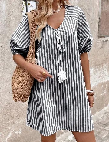 Rochie scurta SHEIN, gri