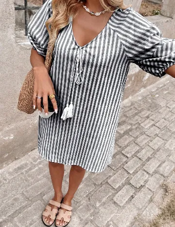 Rochie scurta SHEIN, gri