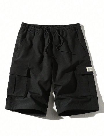 Pantaloni scurti SHEIN, negru
