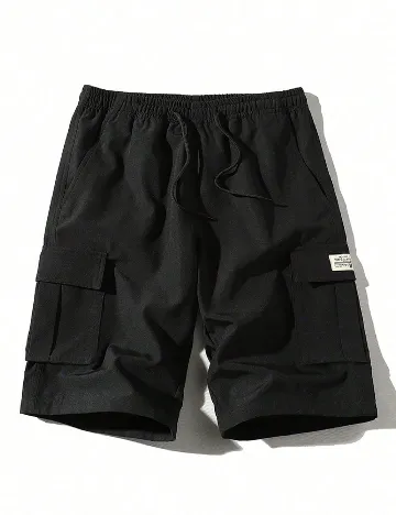Pantaloni scurti SHEIN, negru