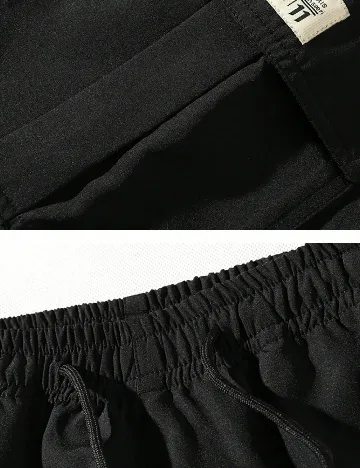 Pantaloni scurti SHEIN, negru