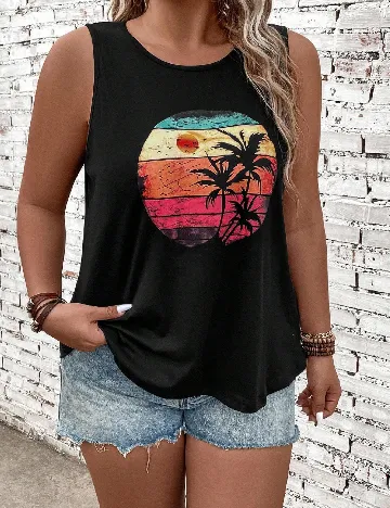 Maiou SHEIN CURVE, negru