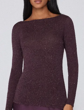 Bluza Tezenis, pruna