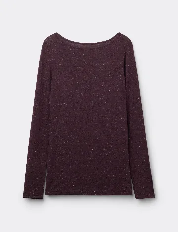 Bluza Tezenis, pruna