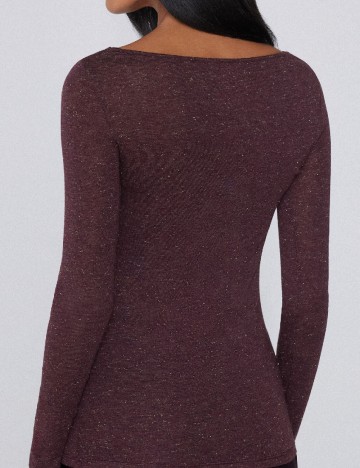 Bluza Tezenis, pruna