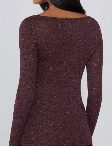 Bluza Tezenis, pruna