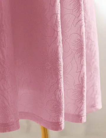 Rochie scurta SHEIN CURVE, roz