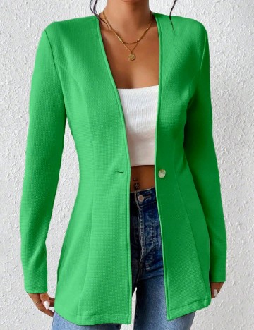 Blazer SHEIN, verde