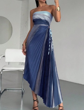 Rochie lunga SHEIN, albastru