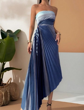 Rochie lunga SHEIN, albastru