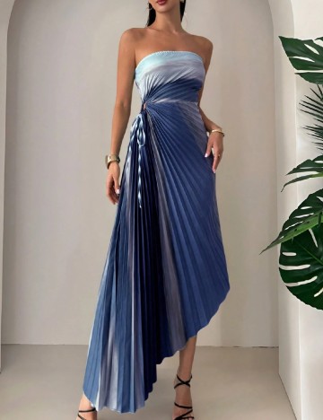 Rochie lunga SHEIN, albastru