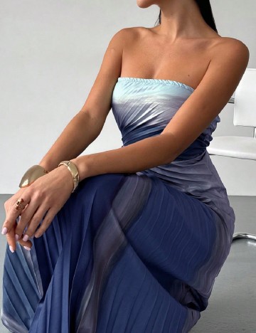 Rochie lunga SHEIN, albastru