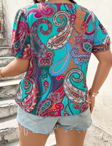 Bluza SHEIN CURVE, mix culori