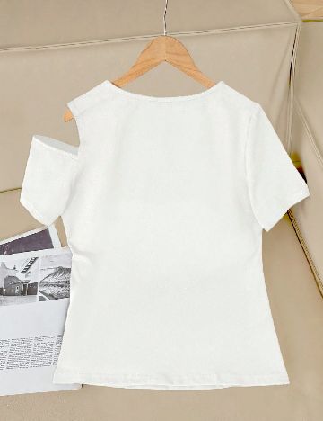 Tricou SHEIN, alb