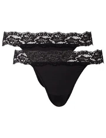 Set chiloti 2 perechi Undies International, negru