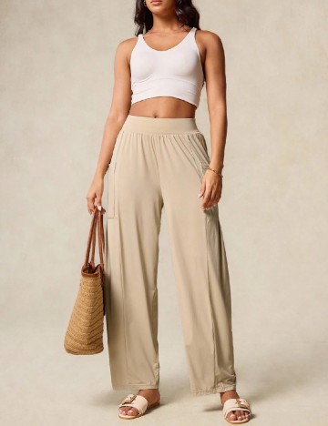 Pantaloni OutZeal, bej