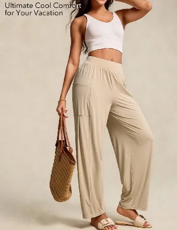 Pantaloni OutZeal, bej