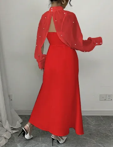 Rochie lunga SHEIN, rosu