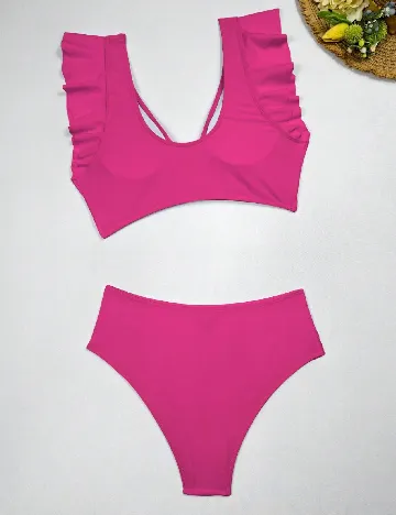 Costum de baie SHEIN, roz
