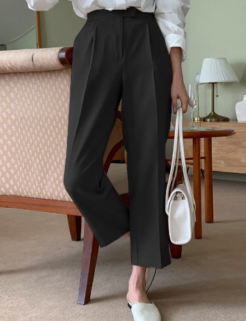Pantaloni Dazy, negru