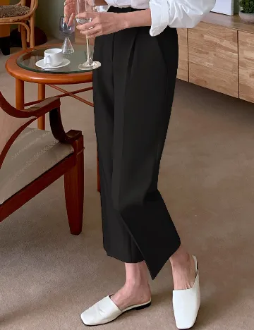 Pantaloni Dazy, negru