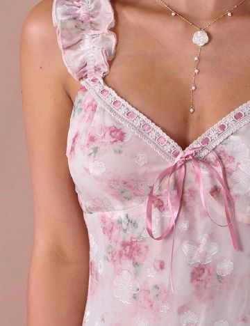 Rochie lunga SHEIN, floral