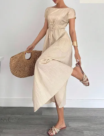 Rochie medie SHEIN, bej