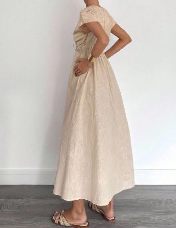 Rochie medie SHEIN, bej