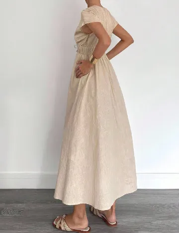 Rochie medie SHEIN, bej