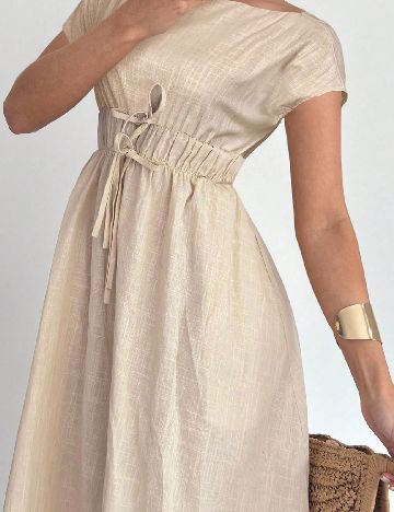 Rochie medie SHEIN, bej