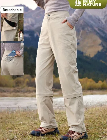 Pantaloni In My Nature, bej