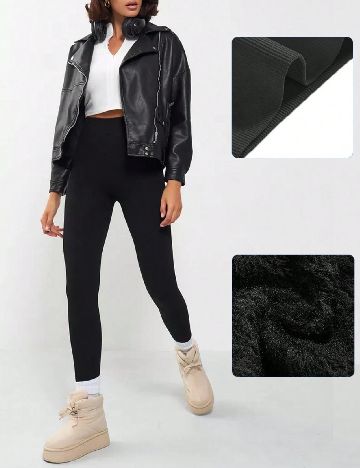 Colanti termici SHEIN, negru