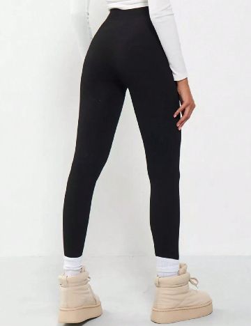 Colanti termici SHEIN, negru