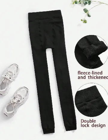 Colanti termici SHEIN, negru