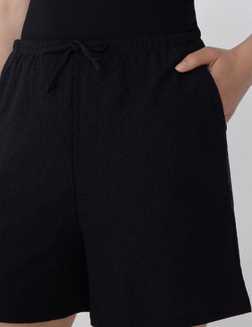 Pantaloni scurti Tezenis, negru