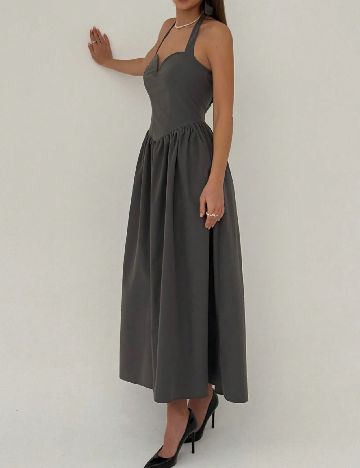 Rochie lunga SHEIN, gri