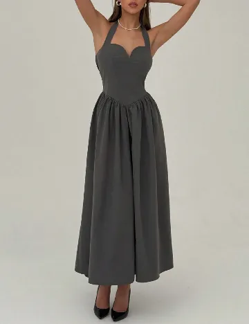 Rochie lunga SHEIN, gri