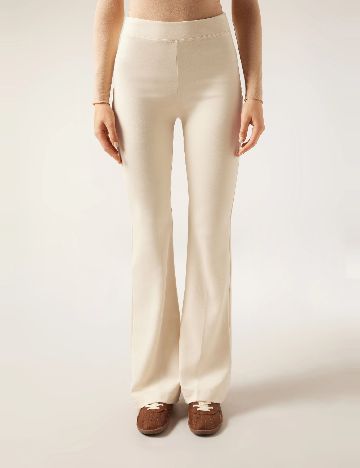 Pantaloni Calzedonia, crem