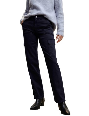 Pantaloni Mango, bleumarin inchis