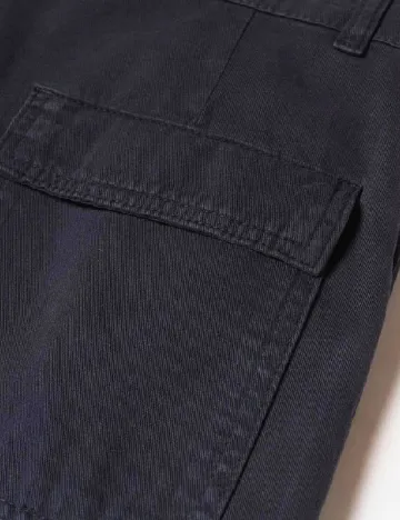 Pantaloni Mango, bleumarin inchis