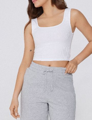 Top Tezenis, alb