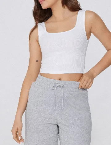Top Tezenis, alb