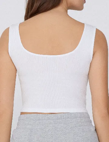 Top Tezenis, alb