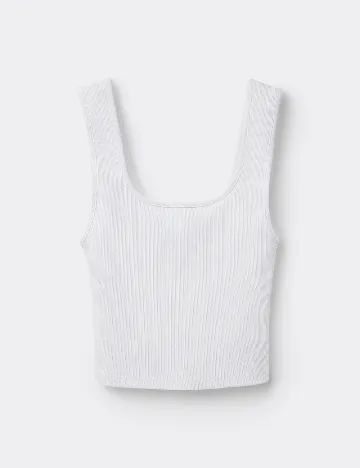 Top Tezenis, alb