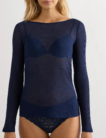 Bluza Intimissimi, bleumarin