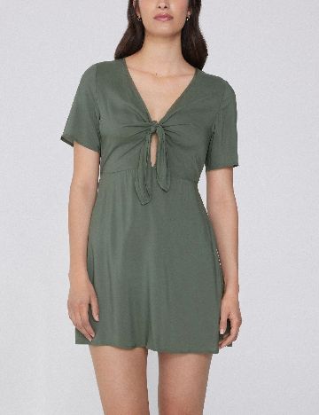 Rochie scurta Tezenis, verde