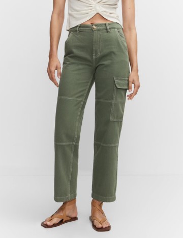 Blugi Mango, verde