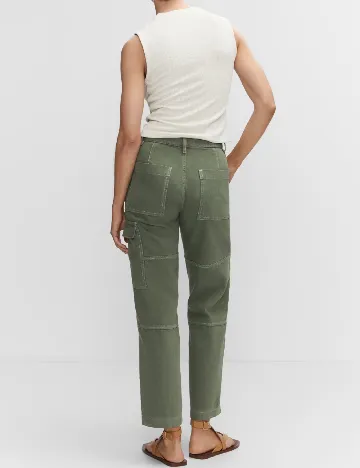 Blugi Mango, verde