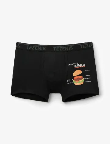 Boxeri Tezenis, negru